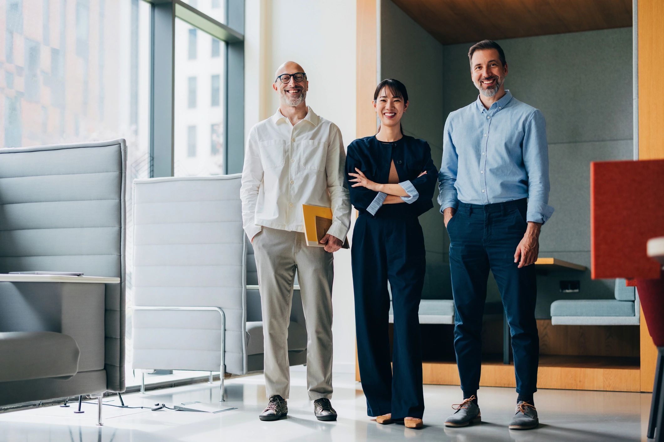 Editorial team at work